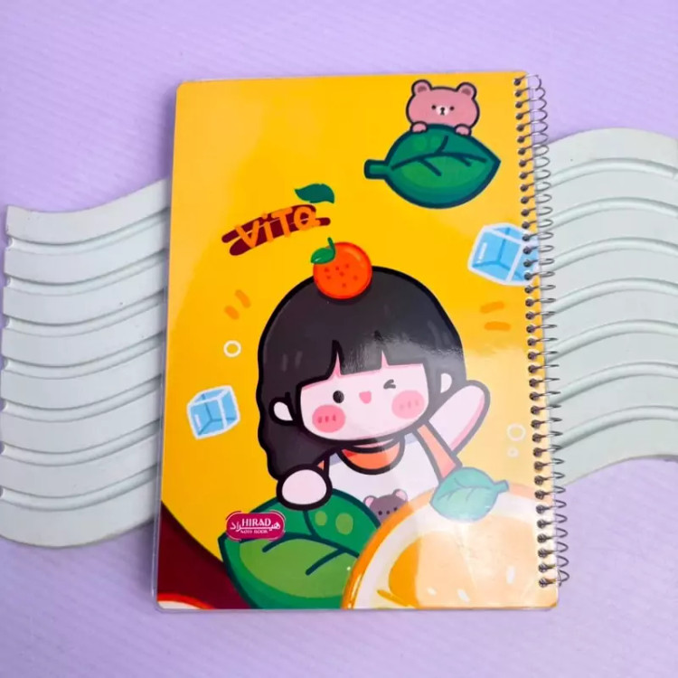دفتر مشق 100 برگ مجلد (هیراد)